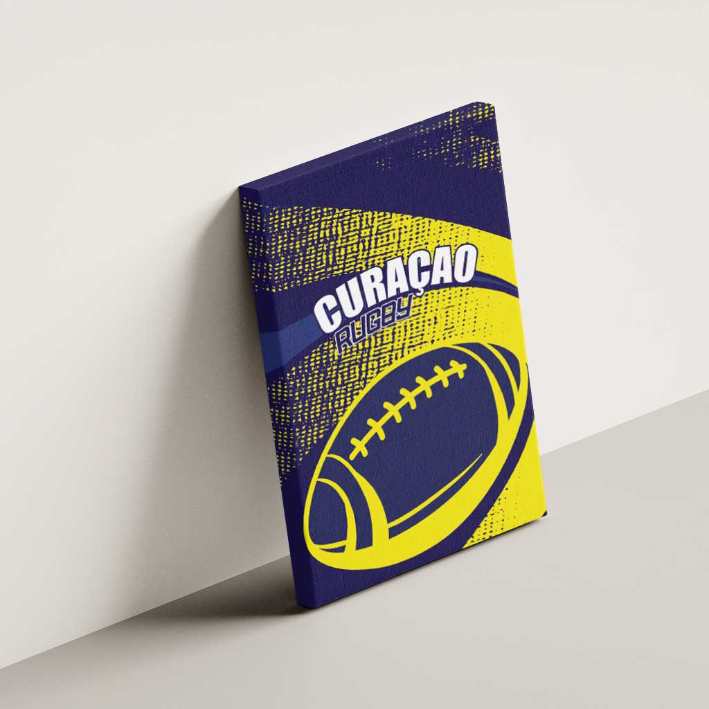 Rugby Curacao Canvas Wall Art Korsou Go Champion - Wonder Print Shop