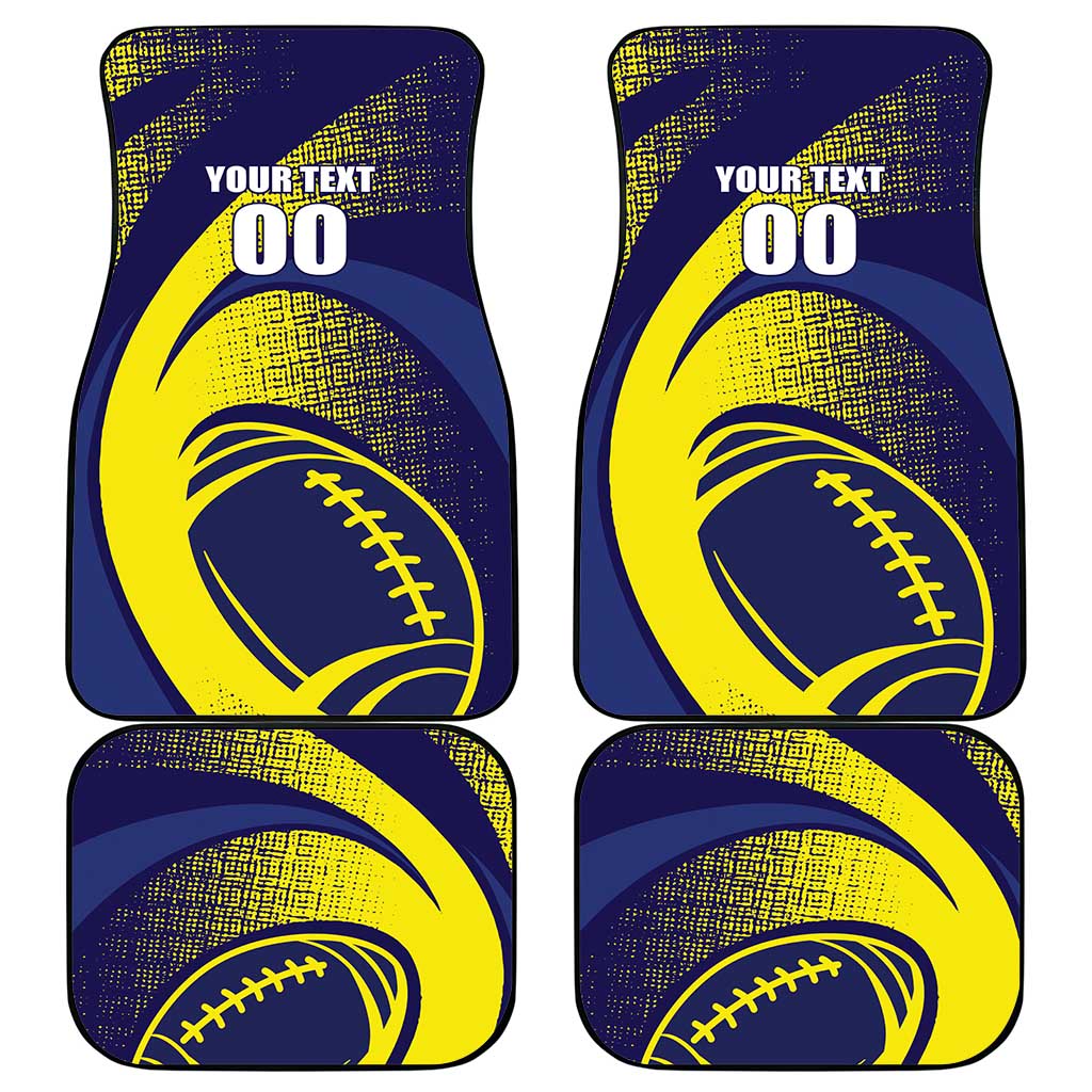 Rugby Curacao Car Mats Korsou Go Champion - Wonder Print Shop
