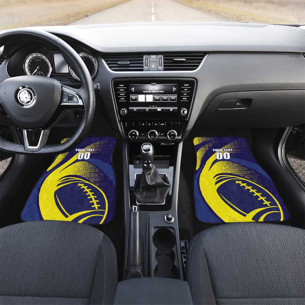 Rugby Curacao Car Mats Korsou Go Champion - Wonder Print Shop