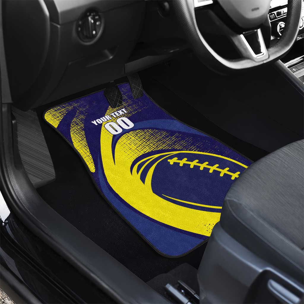Rugby Curacao Car Mats Korsou Go Champion - Wonder Print Shop