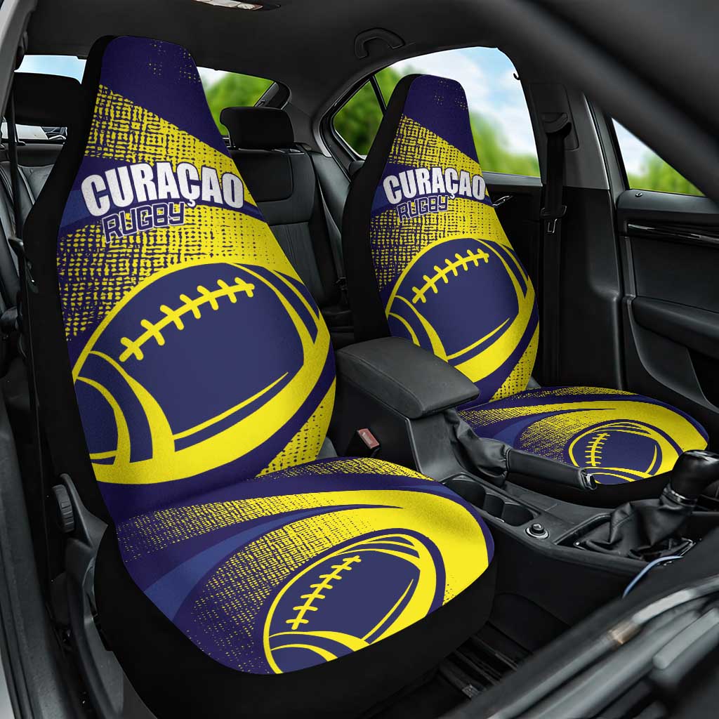 Rugby Curacao Car Seat Cover Korsou Go Champion - Wonder Print Shop