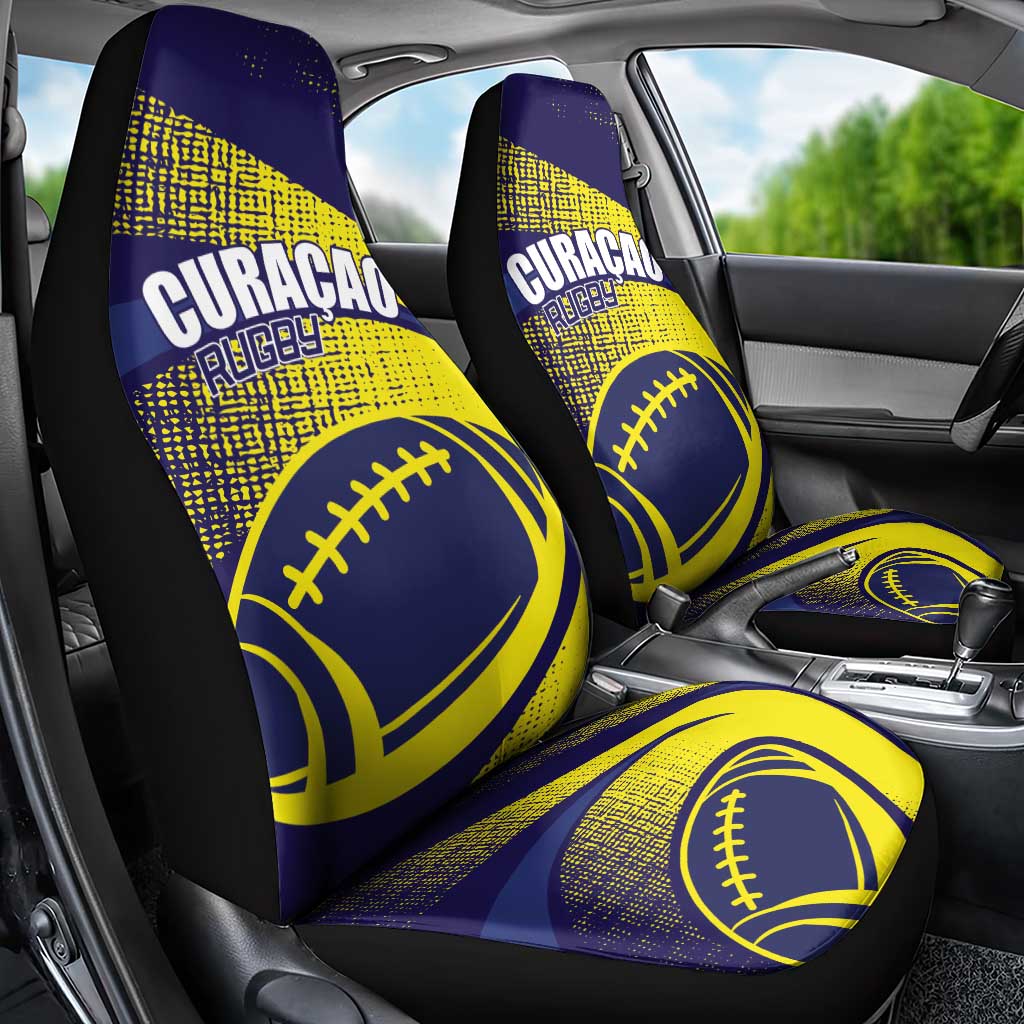 Rugby Curacao Car Seat Cover Korsou Go Champion - Wonder Print Shop