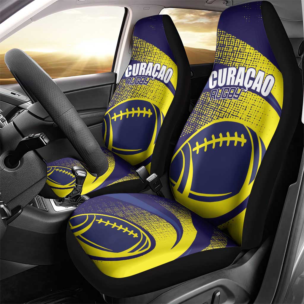 Rugby Curacao Car Seat Cover Korsou Go Champion - Wonder Print Shop