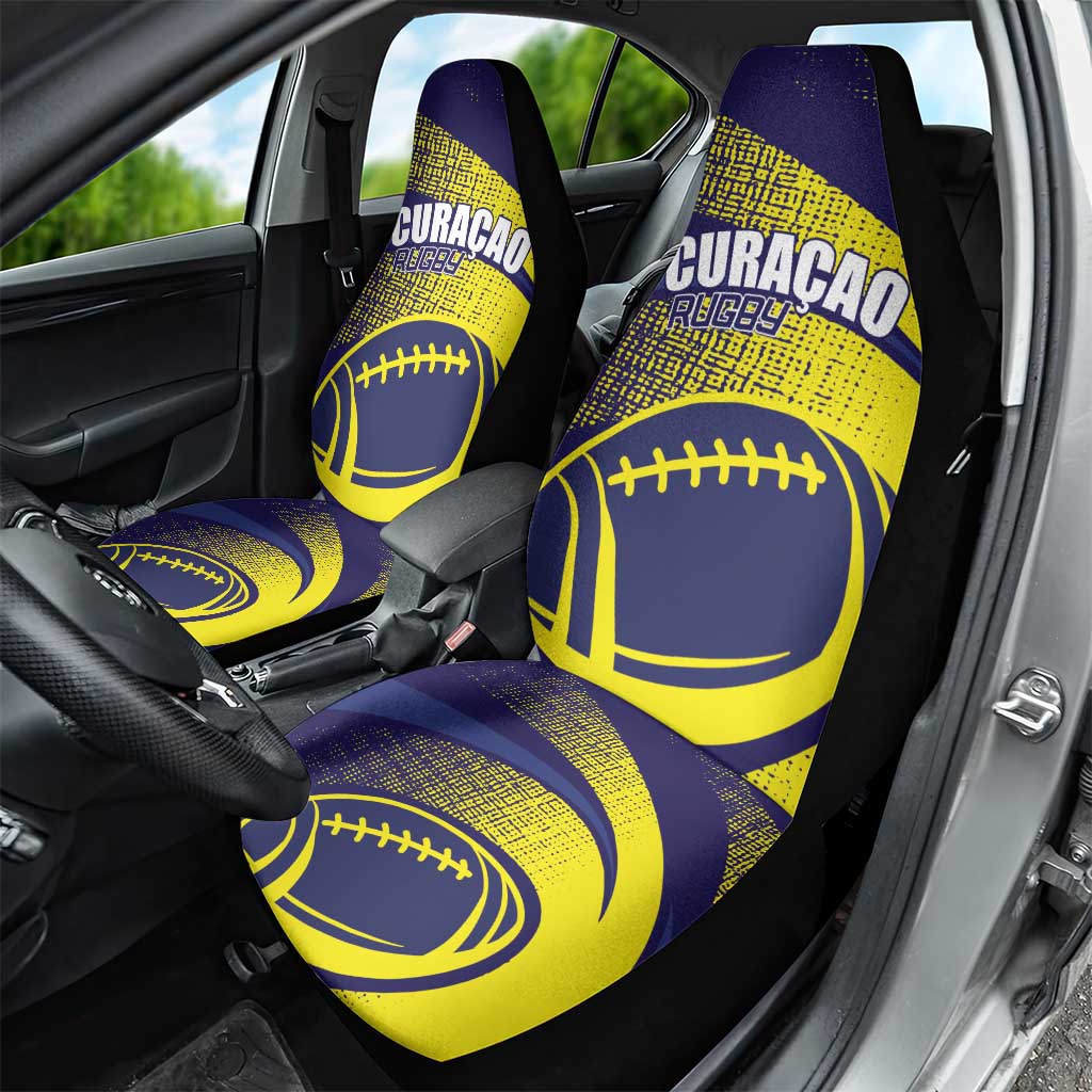 Rugby Curacao Car Seat Cover Korsou Go Champion - Wonder Print Shop