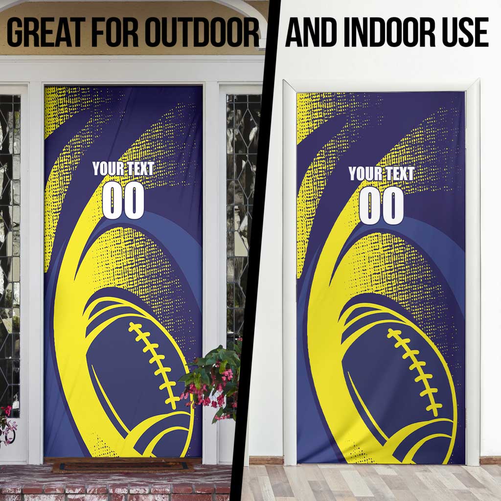 Rugby Curacao Door Cover Korsou Go Champion - Wonder Print Shop