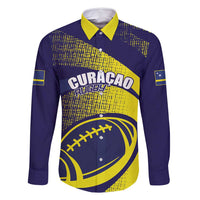 Custom Rugby Curacao Family Matching Off Shoulder Short Dress and Hawaiian Shirt Korsou Go Champion - Wonder Print Shop