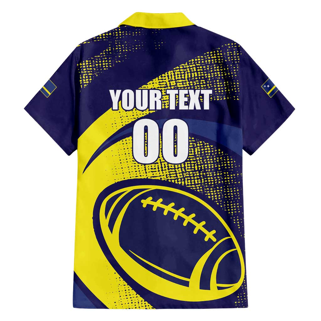 Custom Rugby Curacao Family Matching Puletasi and Hawaiian Shirt Korsou Go Champion - Wonder Print Shop