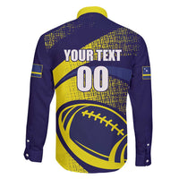 Custom Rugby Curacao Family Matching Short Sleeve Bodycon Dress and Hawaiian Shirt Korsou Go Champion - Wonder Print Shop