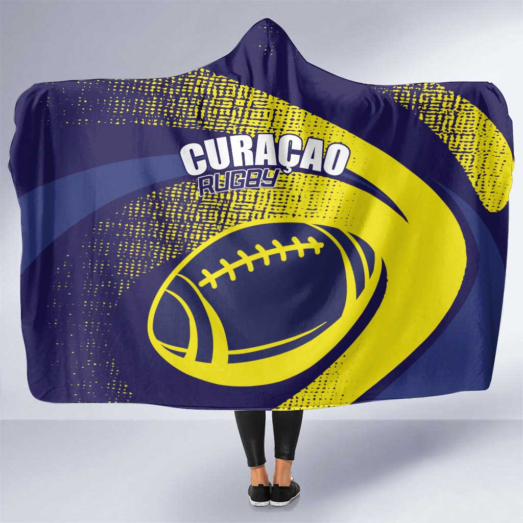 Rugby Curacao Hooded Blanket Korsou Go Champion - Wonder Print Shop