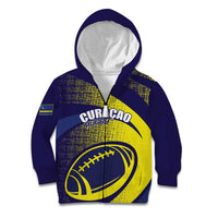 Custom Rugby Curacao Kid Hoodie Korsou Go Champion - Wonder Print Shop