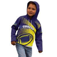 Custom Rugby Curacao Kid Hoodie Korsou Go Champion - Wonder Print Shop