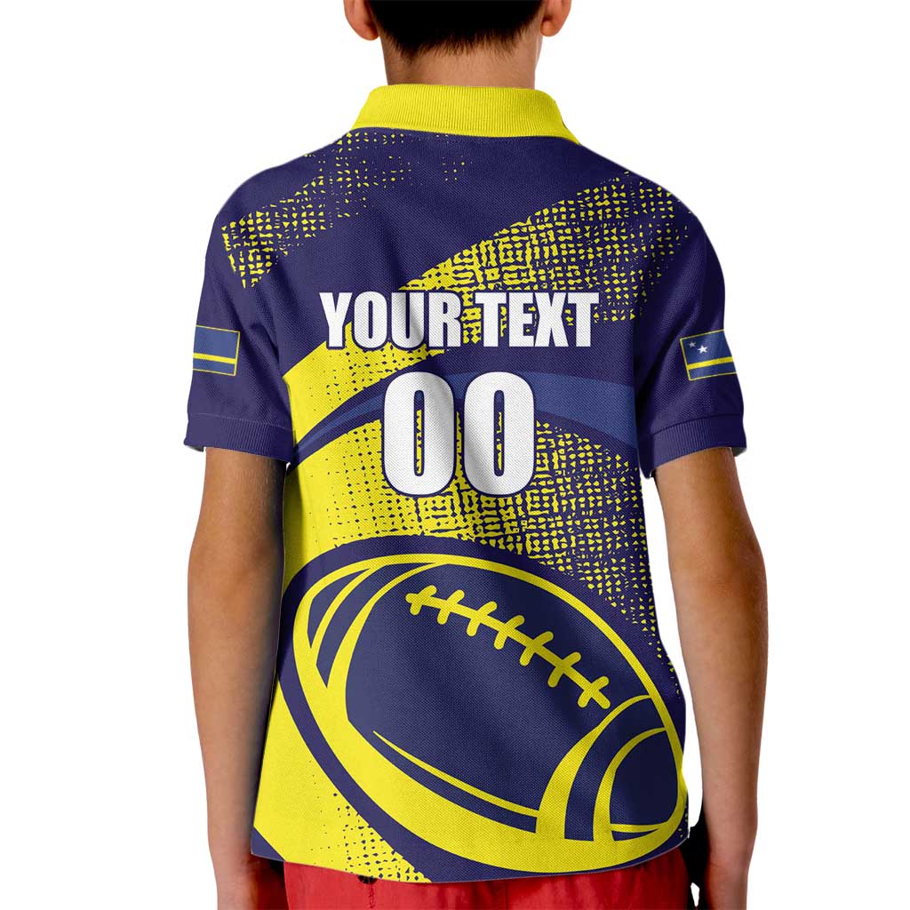 Custom Rugby Curacao Kid Polo Shirt Korsou Go Champion - Wonder Print Shop