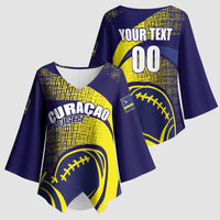 Rugby Curacao Kimono Sleeve Blouse Korsou Go Champion - Wonder Print Shop