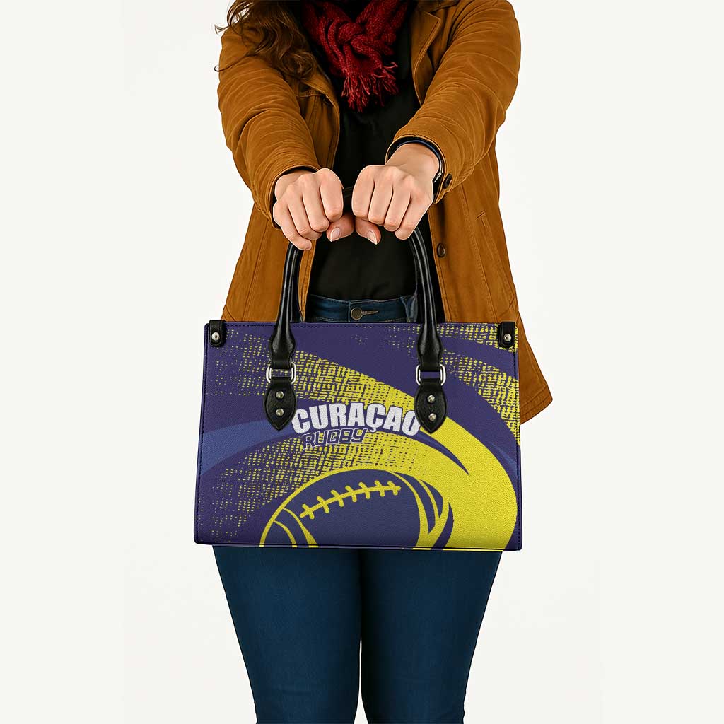 Rugby Curacao Leather Bag Korsou Go Champion - Wonder Print Shop
