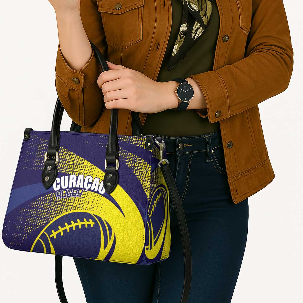 Rugby Curacao Leather Bag Korsou Go Champion - Wonder Print Shop