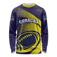 Custom Rugby Curacao Long Sleeve Shirt Korsou Go Champion - Wonder Print Shop