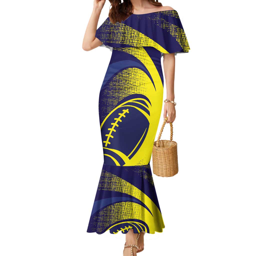 Custom Rugby Curacao Mermaid Dress Korsou Go Champion - Wonder Print Shop