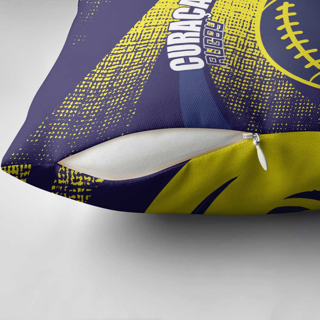Rugby Curacao Pillow Cover Korsou Go Champion - Wonder Print Shop