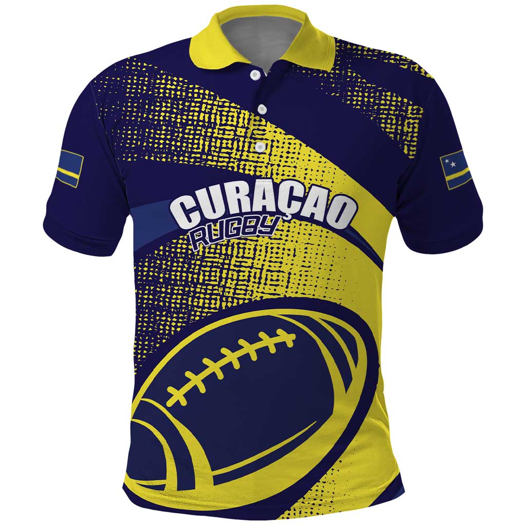 Custom Rugby Curacao Polo Shirt Korsou Go Champion - Wonder Print Shop