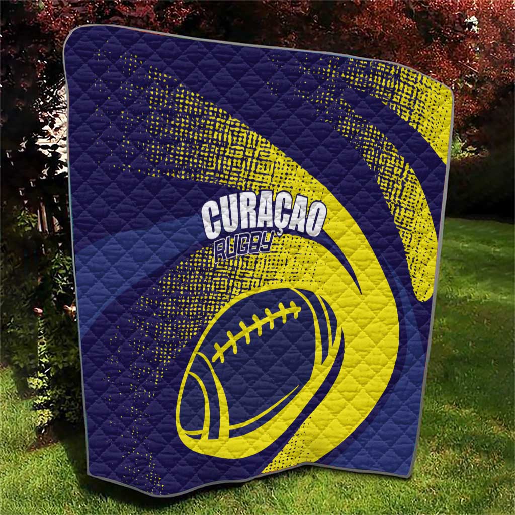 Rugby Curacao Quilt Korsou Go Champion - Wonder Print Shop