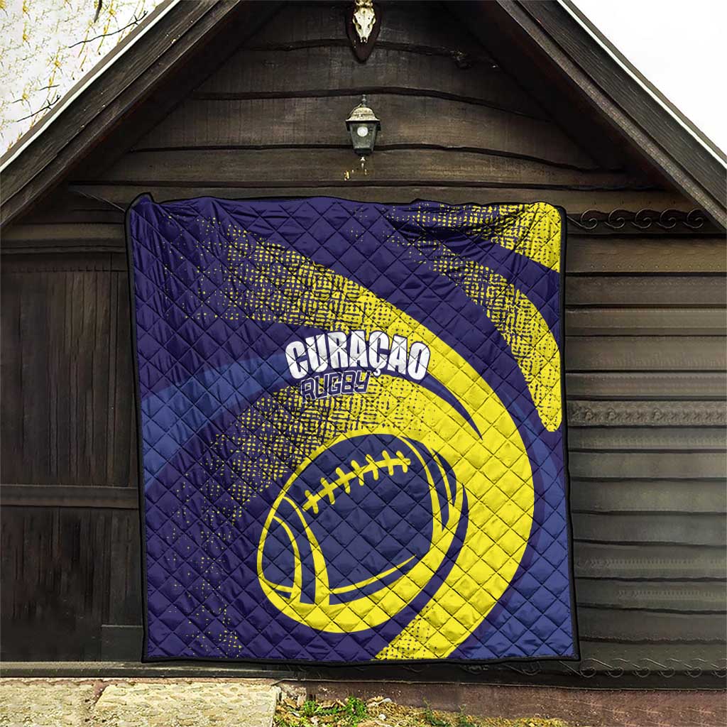 Rugby Curacao Quilt Korsou Go Champion - Wonder Print Shop