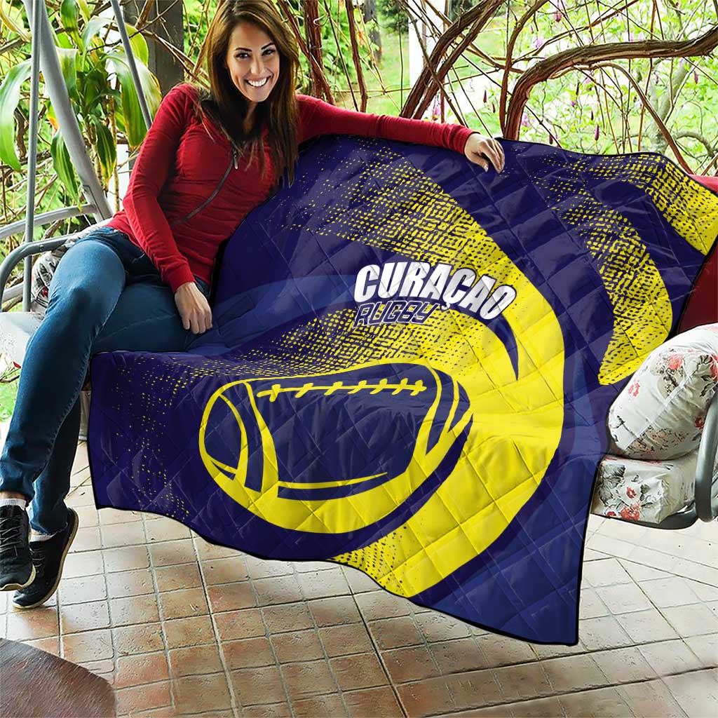 Rugby Curacao Quilt Korsou Go Champion - Wonder Print Shop