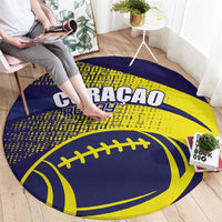 Rugby Curacao Round Carpet Korsou Go Champion - Wonder Print Shop