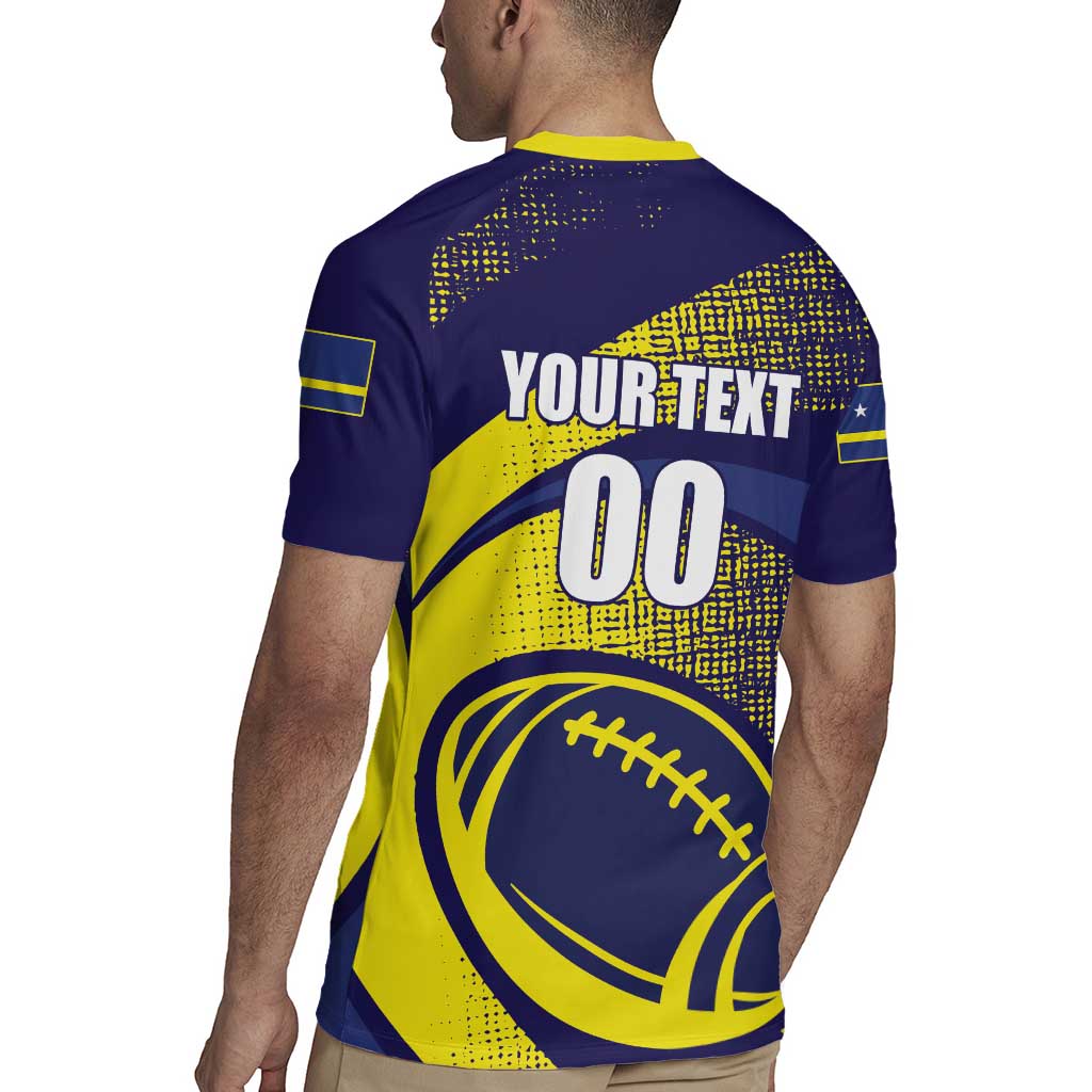Custom Rugby Curacao Rugby Jersey Korsou Go Champion - Wonder Print Shop