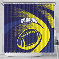 Rugby Curacao Shower Curtain Korsou Go Champion - Wonder Print Shop