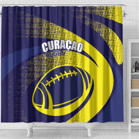 Rugby Curacao Shower Curtain Korsou Go Champion - Wonder Print Shop