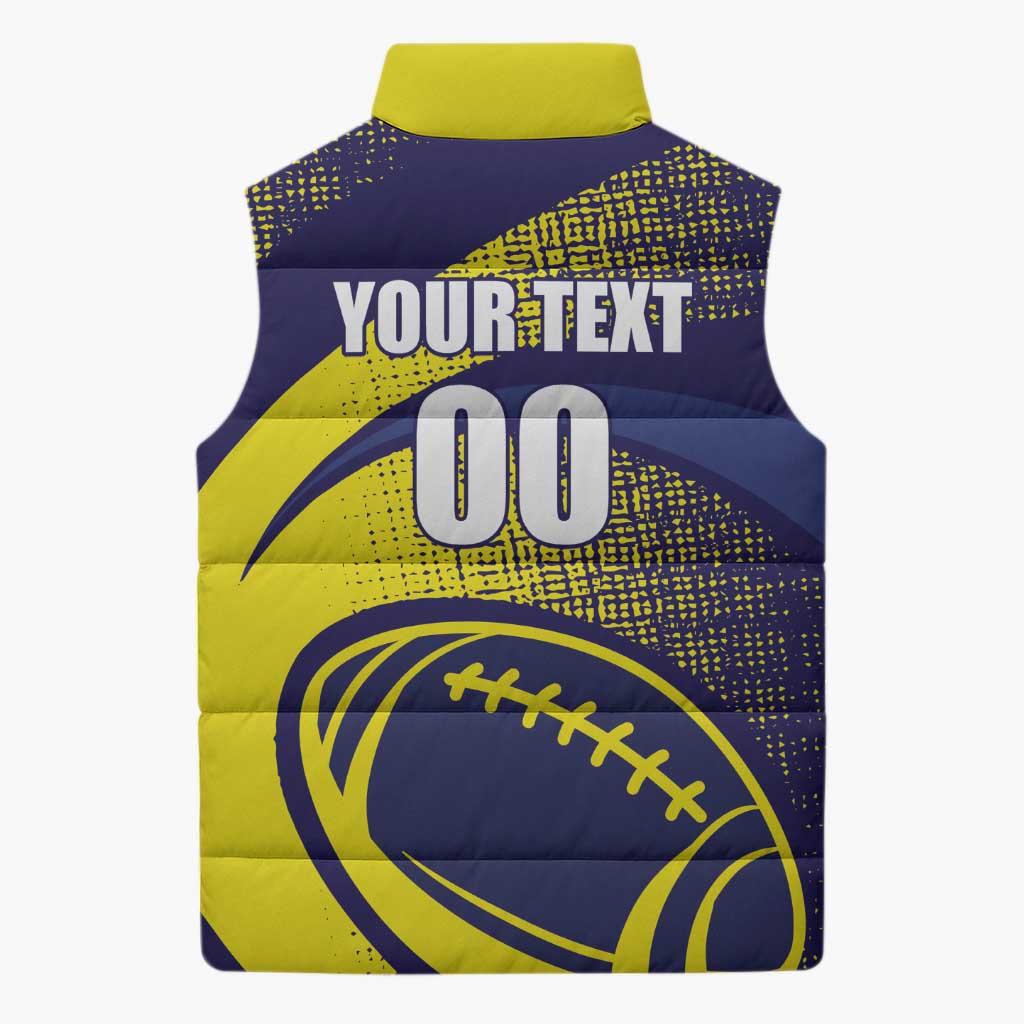 Rugby Curacao Sleeveless Puffer Jacket Korsou Go Champion - Wonder Print Shop