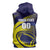 Rugby Curacao Sleeveless Zip Hoodie Korsou Go Champion - Wonder Print Shop