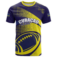Custom Rugby Curacao T Shirt Korsou Go Champion - Wonder Print Shop