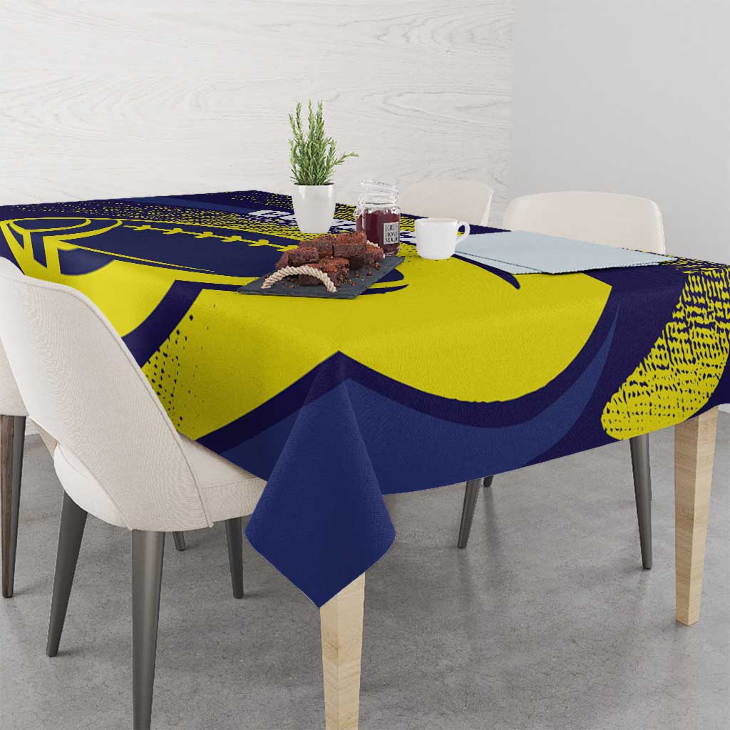 Rugby Curacao Tablecloth Korsou Go Champion - Wonder Print Shop