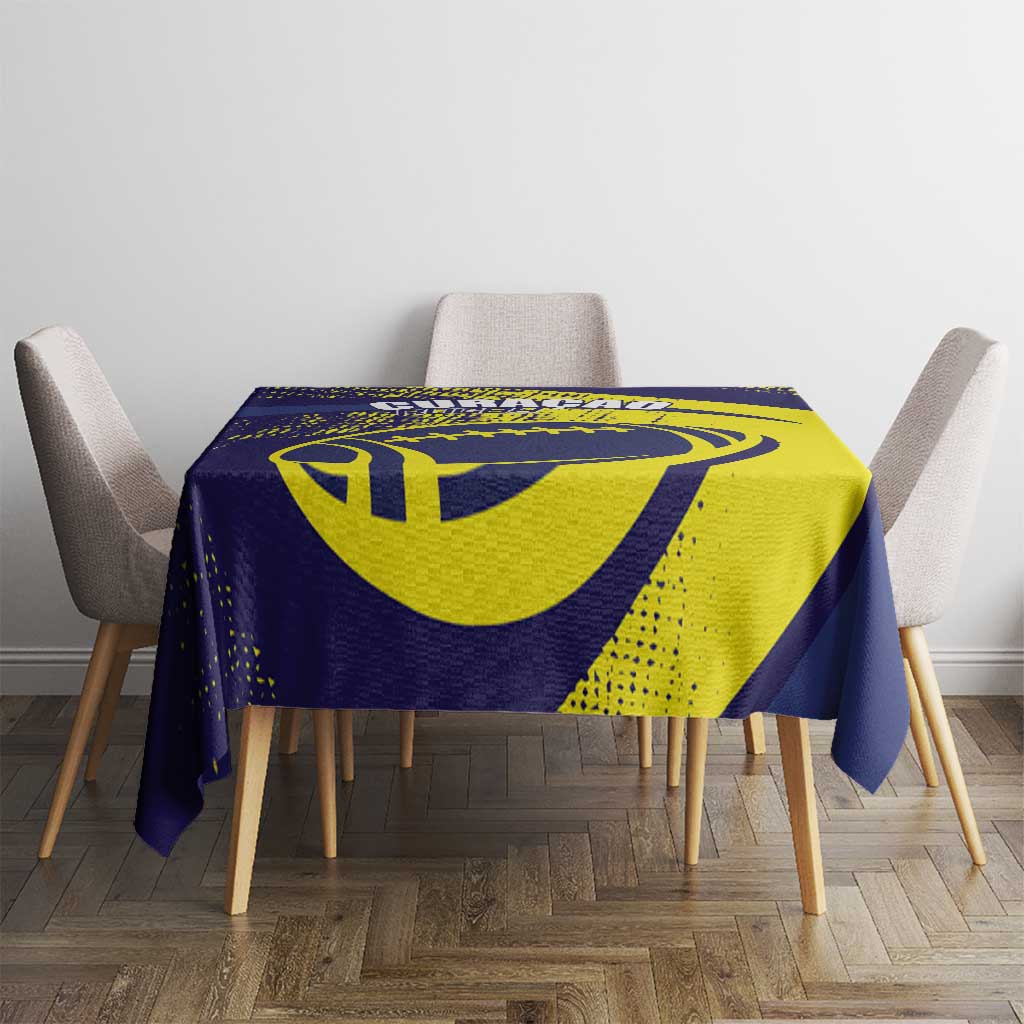Rugby Curacao Tablecloth Korsou Go Champion - Wonder Print Shop