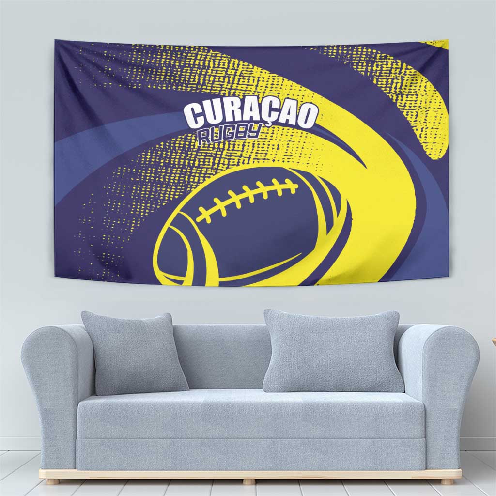Rugby Curacao Tapestry Korsou Go Champion - Wonder Print Shop