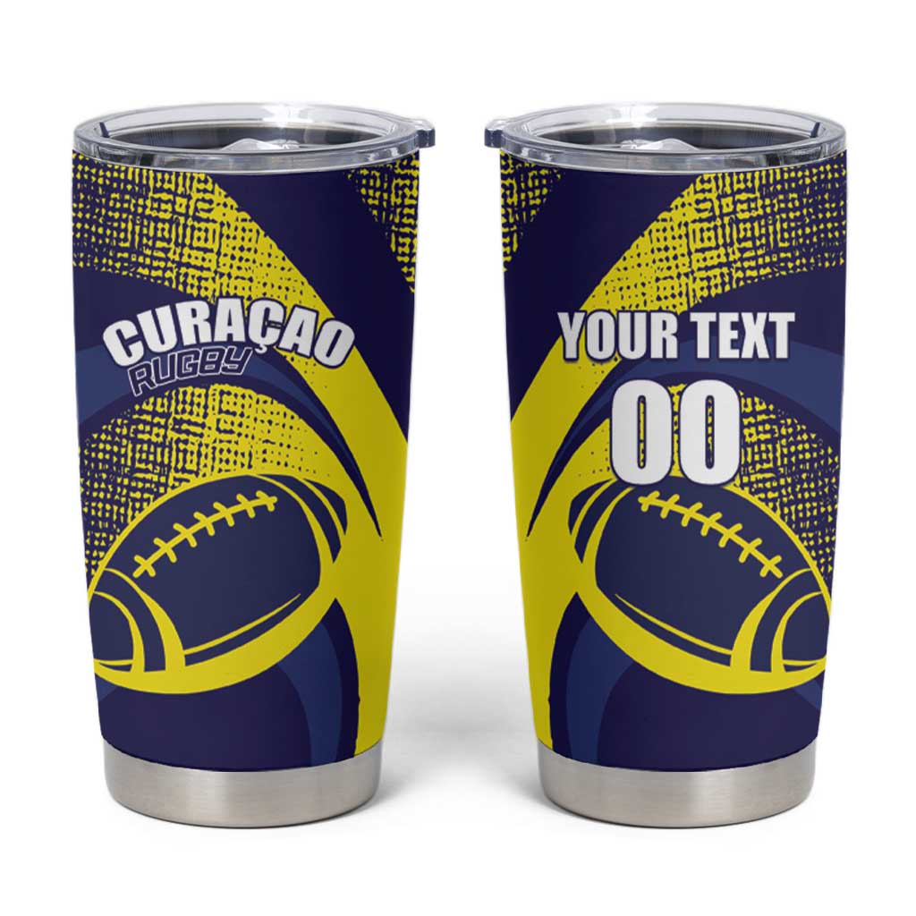 Custom Rugby Curacao Tumbler Cup Korsou Go Champion - Wonder Print Shop