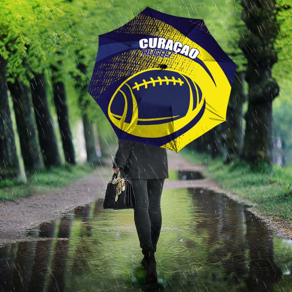 Rugby Curacao Umbrella Korsou Go Champion - Wonder Print Shop