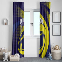Rugby Curacao Window Curtain Korsou Go Champion - Wonder Print Shop