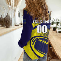 Custom Rugby Curacao Women Casual Shirt Korsou Go Champion - Wonder Print Shop