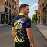 Rugby Curacao Zipper Polo Shirt Korsou Go Champion - Wonder Print Shop