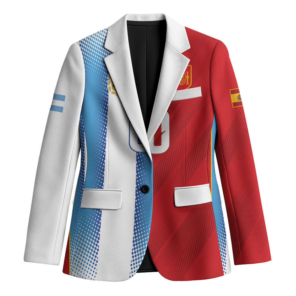 Custom Espana Argentina 2026 Blazer Copa Mundial Final