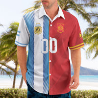 Custom Espana Argentina 2026 Hawaiian Shirt Copa Mundial Final