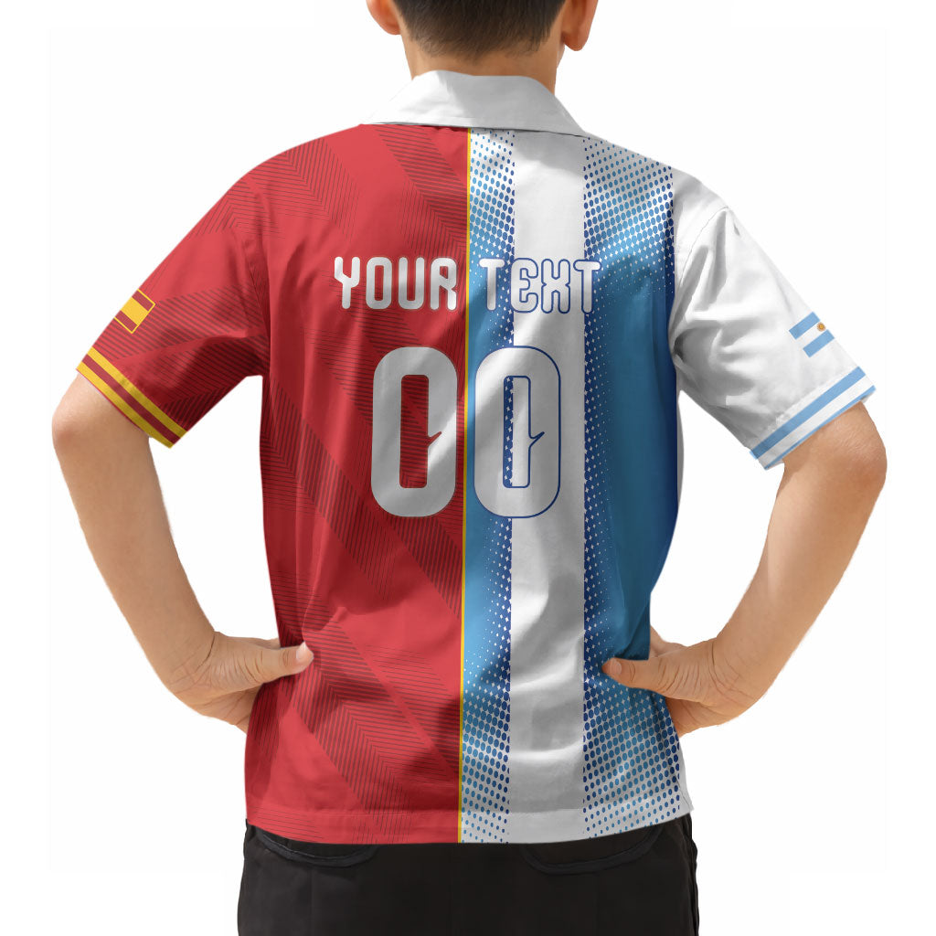 Custom Espana Argentina 2026 Hawaiian Shirt Copa Mundial Final