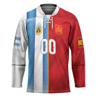 Custom Espana Argentina 2026 Hockey Jersey Copa Mundial Final