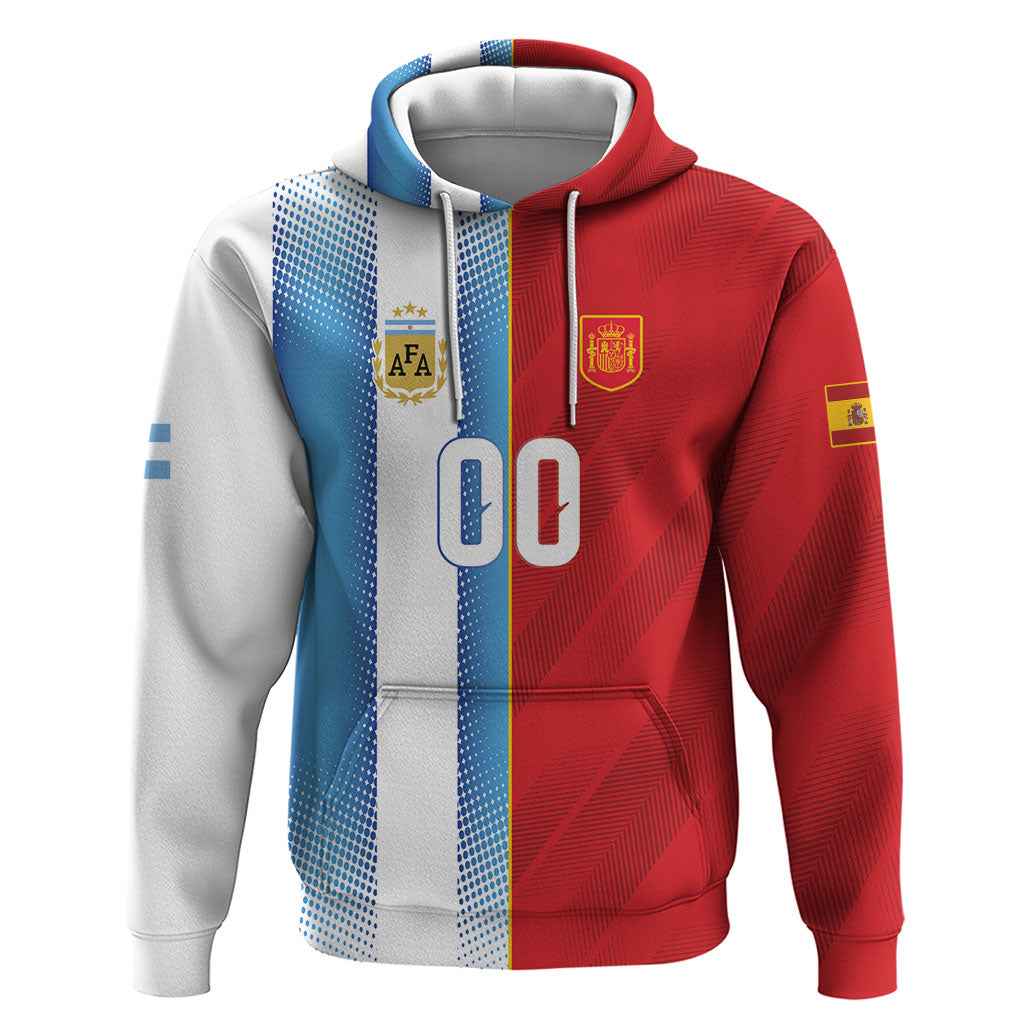Custom Espana Argentina 2026 Hoodie Copa Mundial Final