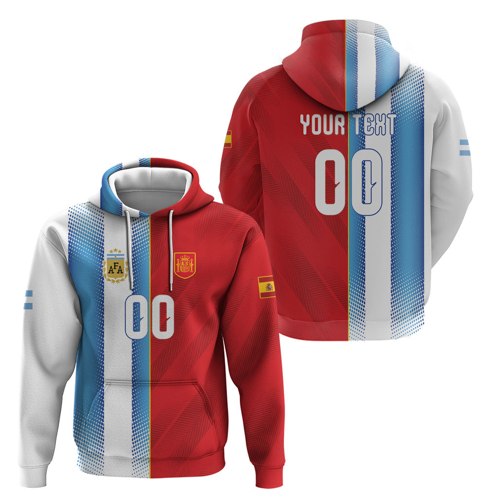 Custom Espana Argentina 2026 Hoodie Copa Mundial Final