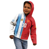 Custom Espana Argentina 2026 Kid Hoodie Copa Mundial Final
