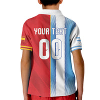 Custom Espana Argentina 2026 Kid Polo Shirt Copa Mundial Final
