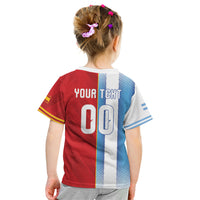 Custom Espana Argentina 2026 Kid T Shirt Copa Mundial Final